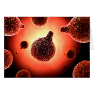 Imagen Conceptual Del Plasmodium Que Provoca La Ma