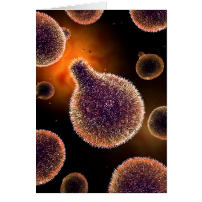 Imagen Conceptual Del Plasmodium Que Provoca La Ma (Frente)