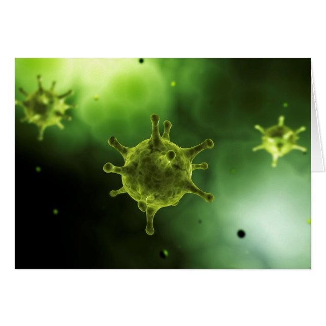 Imagen Conceptual Del Virus Común (Anverso (Horizontal))