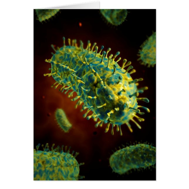 Imagen Conceptual Del Virus De La Rabia 1 (Frente)