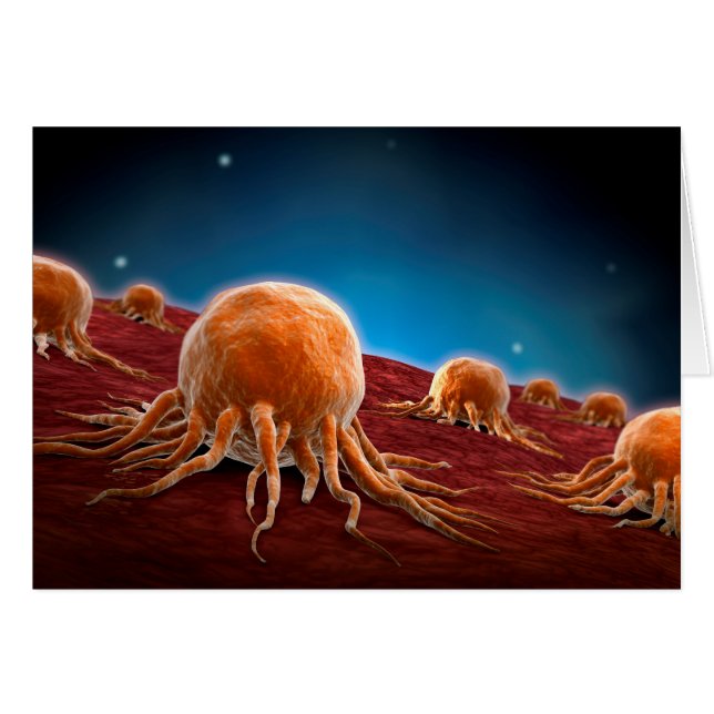 Imagen Conceptual Del Virus Del Cáncer 3 (Anverso (Horizontal))
