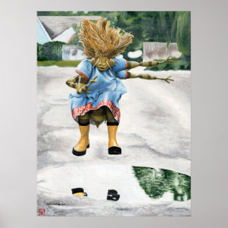 Imagen de arte de fantasía con saltos infantiles d