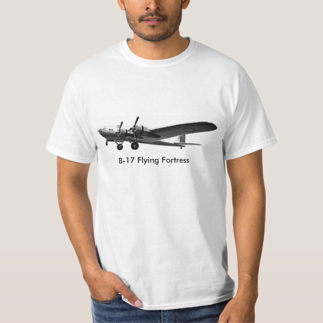 Imagen de avión para camiseta masculina (Anverso)