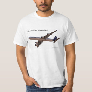 Imagen de avión para camiseta masculina