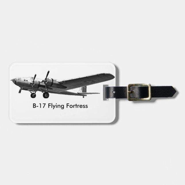 Imagen de avión para etiqueta de equipaje (Frente Horizontal)