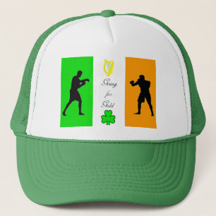 Imagen de boxeo para sombrero camionero