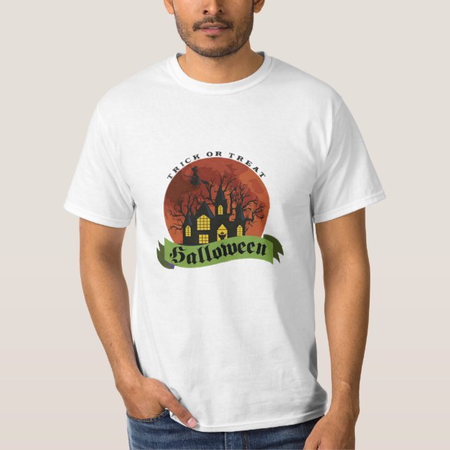 Imagen de camiseta de Halloween (Anverso)