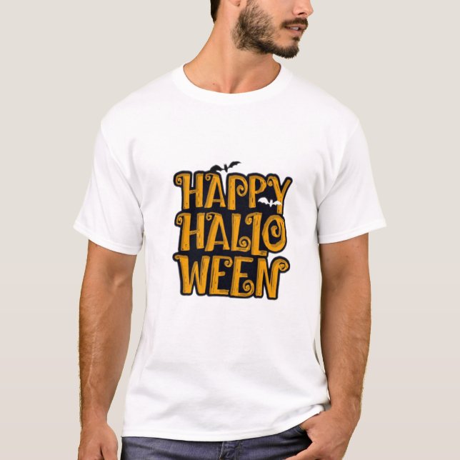 Imagen de camiseta de Halloween (Anverso)