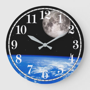 Imagen de diseño terrestre para reloj de pared acr