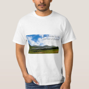 imagen de Escocia para camiseta masculina