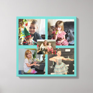 Imagen de familia Impresión personalizada de lienz