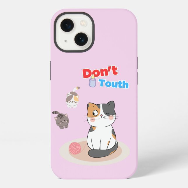 imagen de funda para iPhone / iPad Gato (Reverso )
