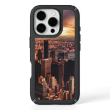 Imagen de horizonte de la ciudad en caso de iphone