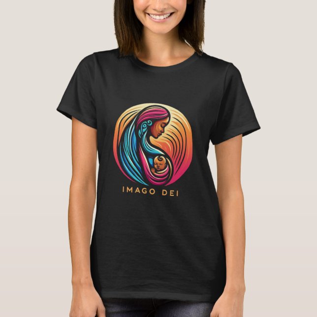 Imagen de Imago Dei de la camiseta básica de las m (Anverso)