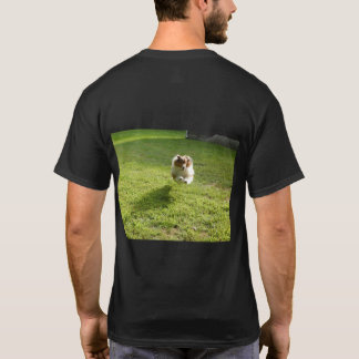 Imagen de la camiseta delantera y trasera Sheltie