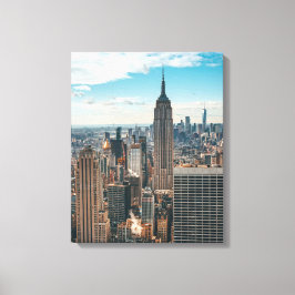 imagen de la ciudad de Nueva York en lienzo