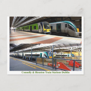Imagen de la estación de tren para la postal