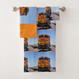 Imagen de la familia del tren de arte moderno Mejo