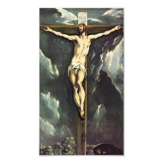Imagen de la foto de El Greco Christ On the Cross (Frente)