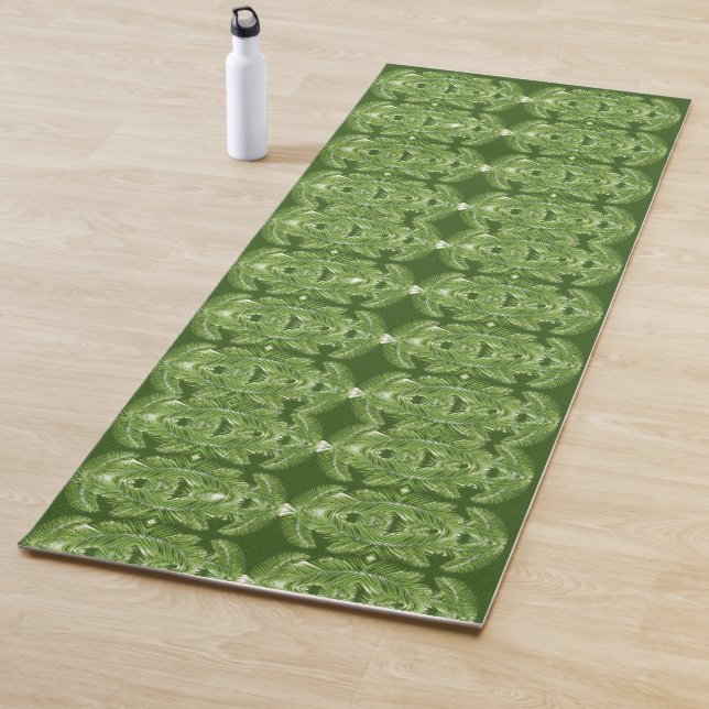 imagen de la hoja de palma para Yoga Mat (In situ)