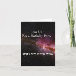 Imagen de la invitación al universo