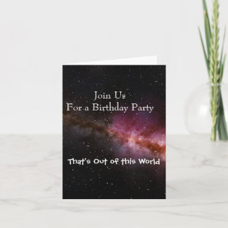 Imagen de la invitación al universo