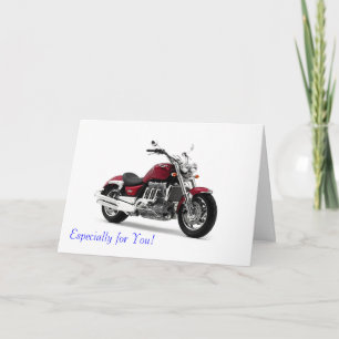 Imagen de la moto para la tarjeta de felicitación