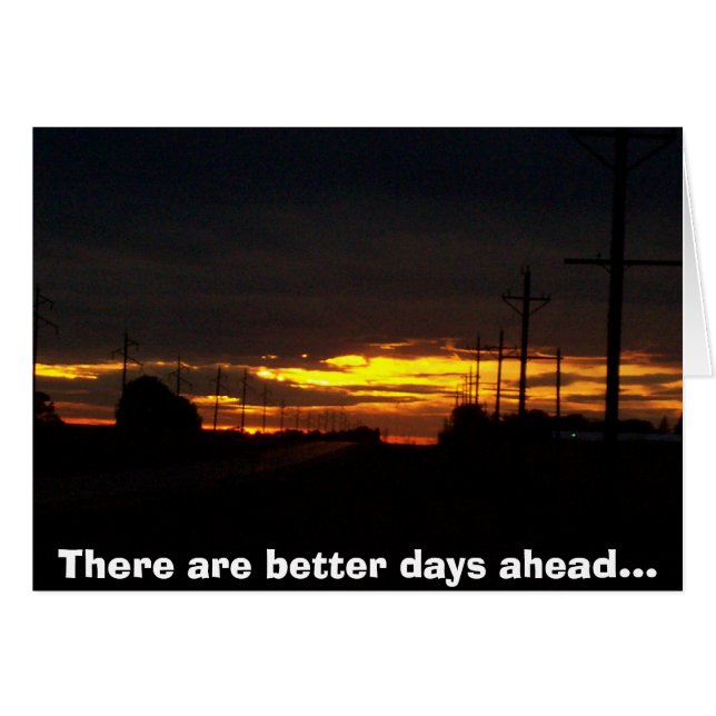 imagen de la puesta del sol (Anverso (Horizontal))