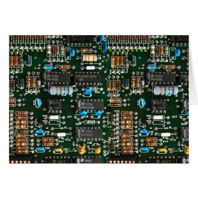 Imagen de la tarjeta de circuitos impresos para el (Anverso (Horizontal))