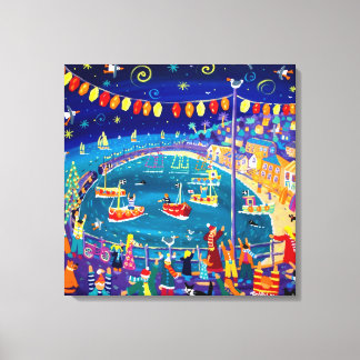 Imagen de lienzo de arte: Luces de agujeros de la