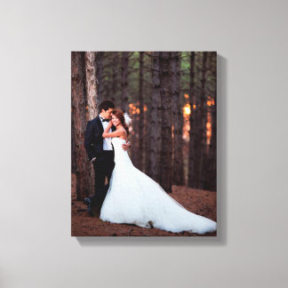 Imagen de lienzo de fotos de casamiento personaliz