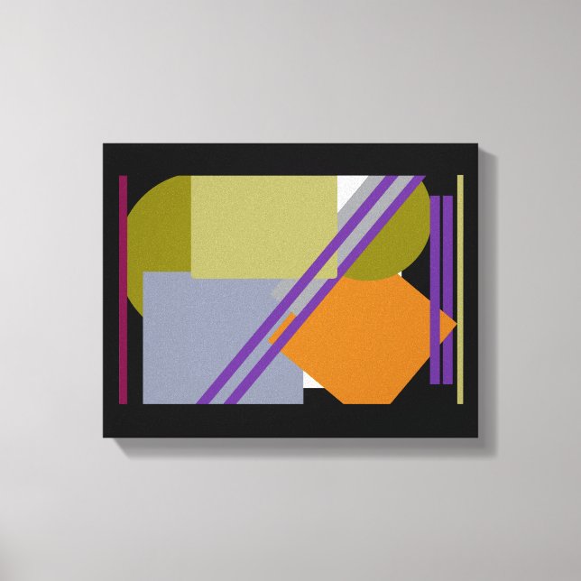 Imagen de lienzo "Multicolot Moderno Art" (Anverso)
