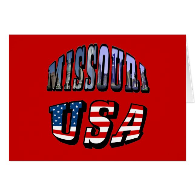 Imagen de Missouri y texto de Estados Unidos (Anverso (Horizontal))