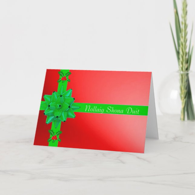 Imagen de navidades para tarjeta de felicitación d (Anverso)