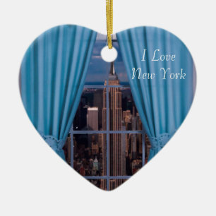 Imagen de Nueva York para el Ornamento del Corazón