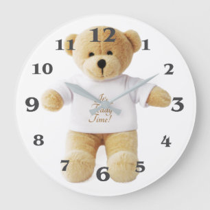 Imagen de osito de peluche para reloj de pared red