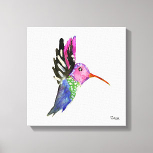 Imagen de pared de lienzo Hummingbird