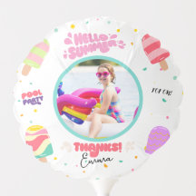 Imagen de personalizado en globo