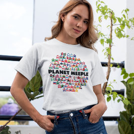 Imagen de planeta, camiseta de mujeres con texto n