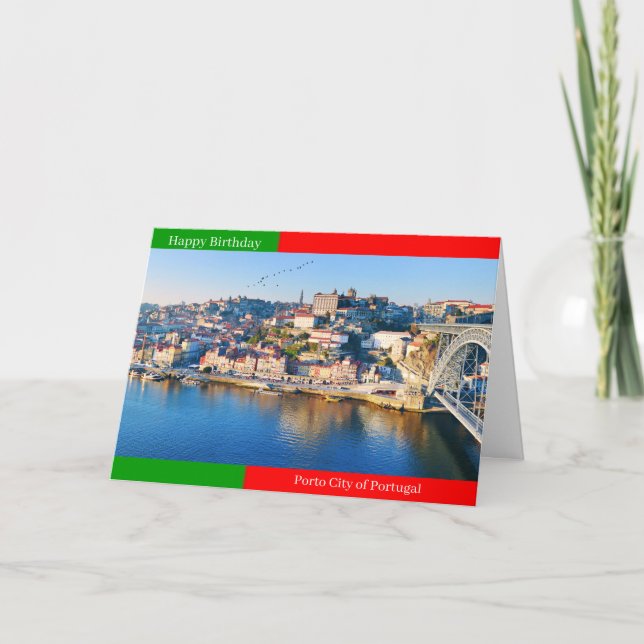 Imagen de Portugal para la tarjeta de felicitación (Anverso)