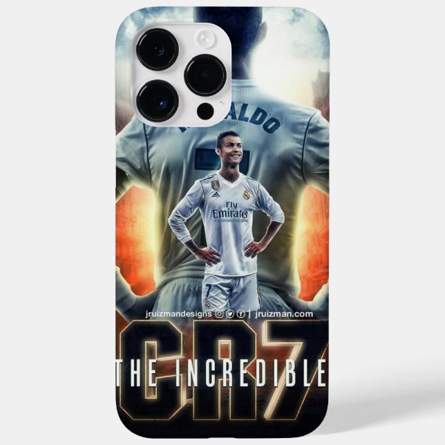 Imagen de Ronaldo en el Funda Iphone14 pro max. (Reverso)