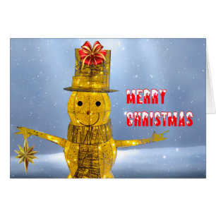 Imagen de Snowman para postal