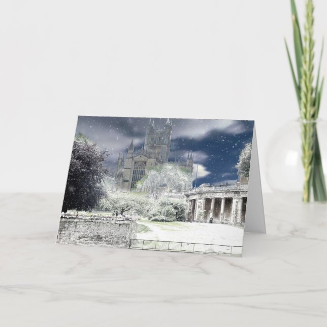Imagen de tarjeta de navidades de Bath (Anverso)