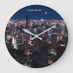 Imagen de USA para reloj de pared grande redondead