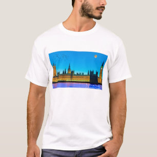 Imagen del Big Ben para camiseta masculina
