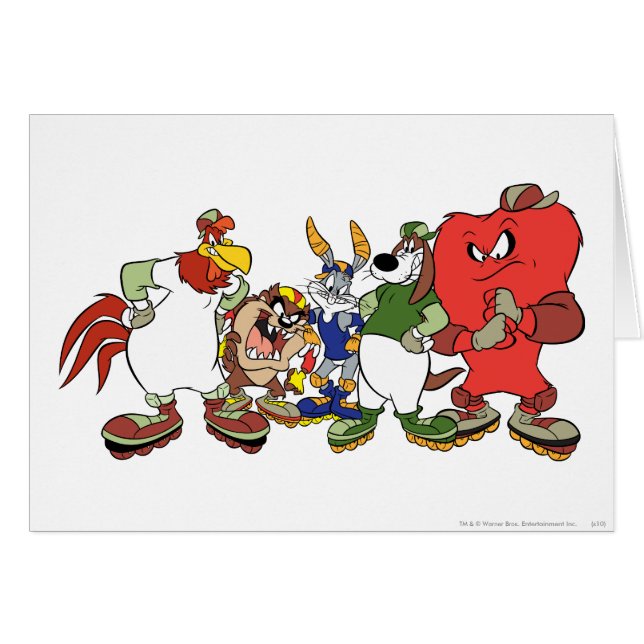 Imagen del grupo de béisbol LOONEY TUNES™ (Anverso (Horizontal))