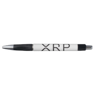 Imagen del logotipo completo de XRP con bolígrafo