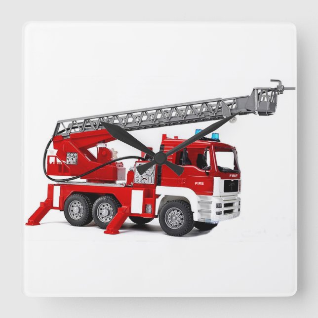 Imagen del motor de fuego para reloj de pared cuad (Anverso)