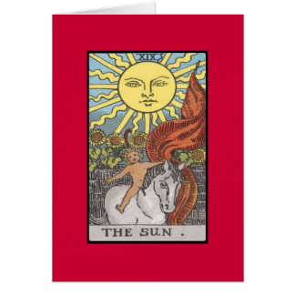 Imagen del tarot de la tarjeta de The Sun