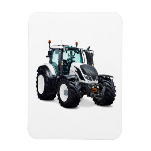 Imagen del tractor para el imán fotográfico